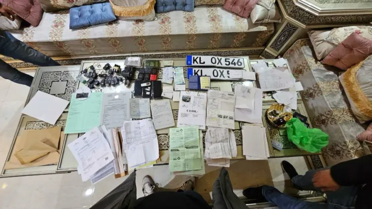 Interpellation à Nador de seize individus s'activant dans un réseau de trafic international de voitures volées